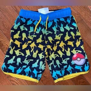 Pokémon swim trunks boys size 4/5